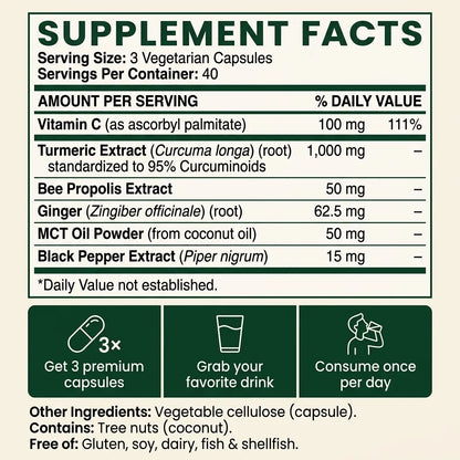 Turmeric Curcumin Complex (1,000mg)