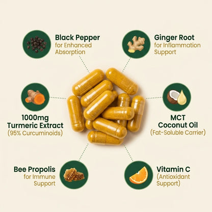 Turmeric Curcumin Complex (1,000mg)