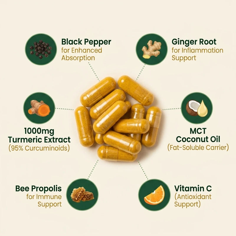Turmeric Curcumin Complex (1,000mg)